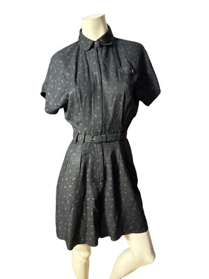 Vintage 80's zip up romper jumpsuit 5/6 All That Jazz