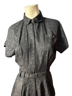 Vintage 80's zip up romper jumpsuit 5/6 All That Jazz