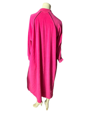 Vintage hot pink lounge robe L Xl