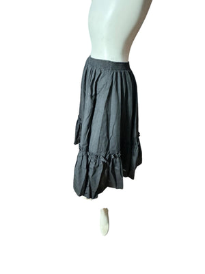 Vintage black Rockmount petticoat skirt 28/30