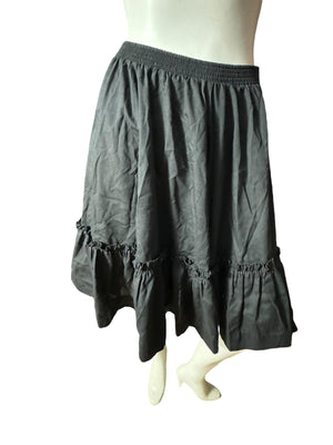 Vintage black Rockmount petticoat skirt 28/30