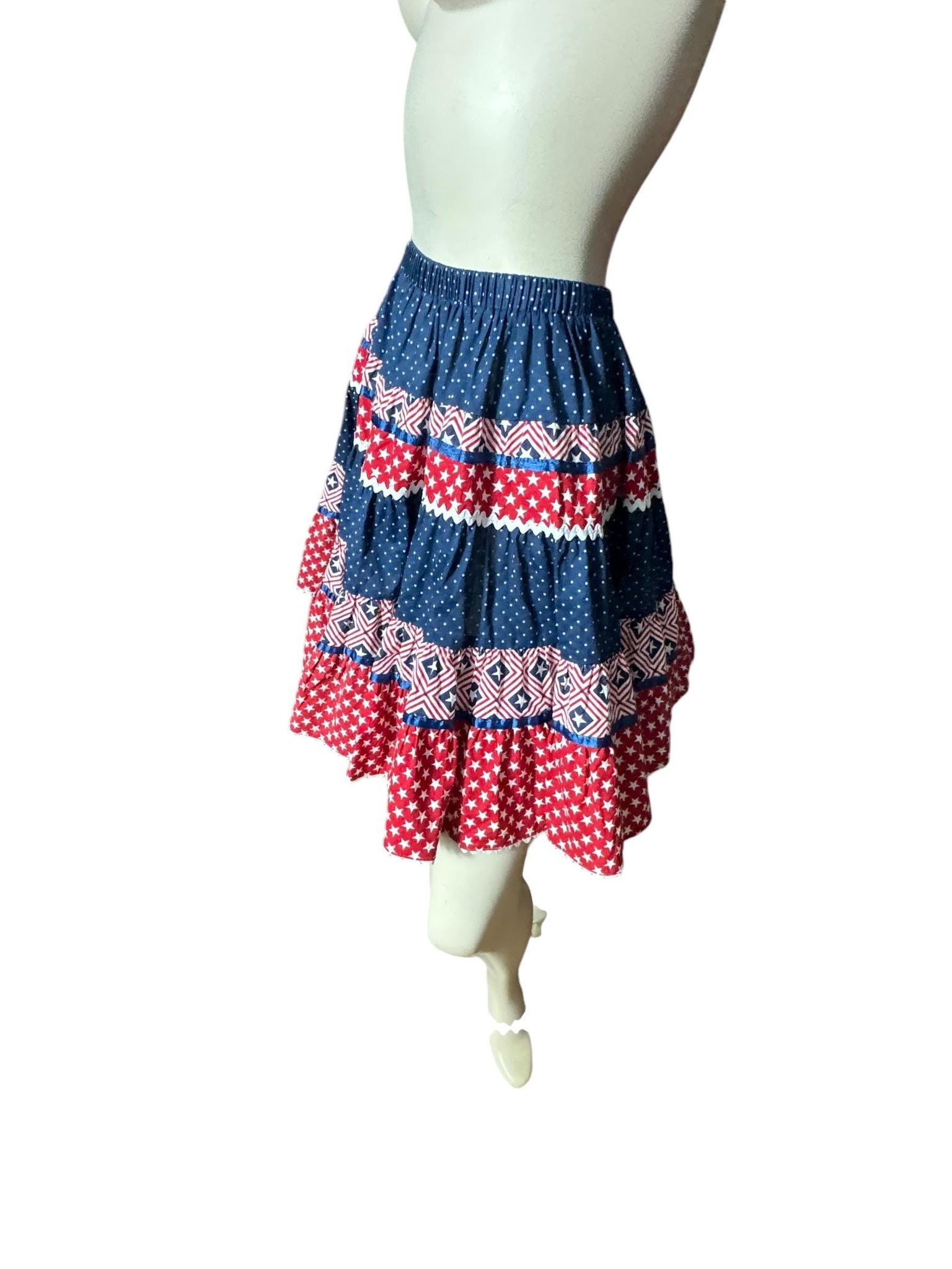 Vintage American square dance skirt S