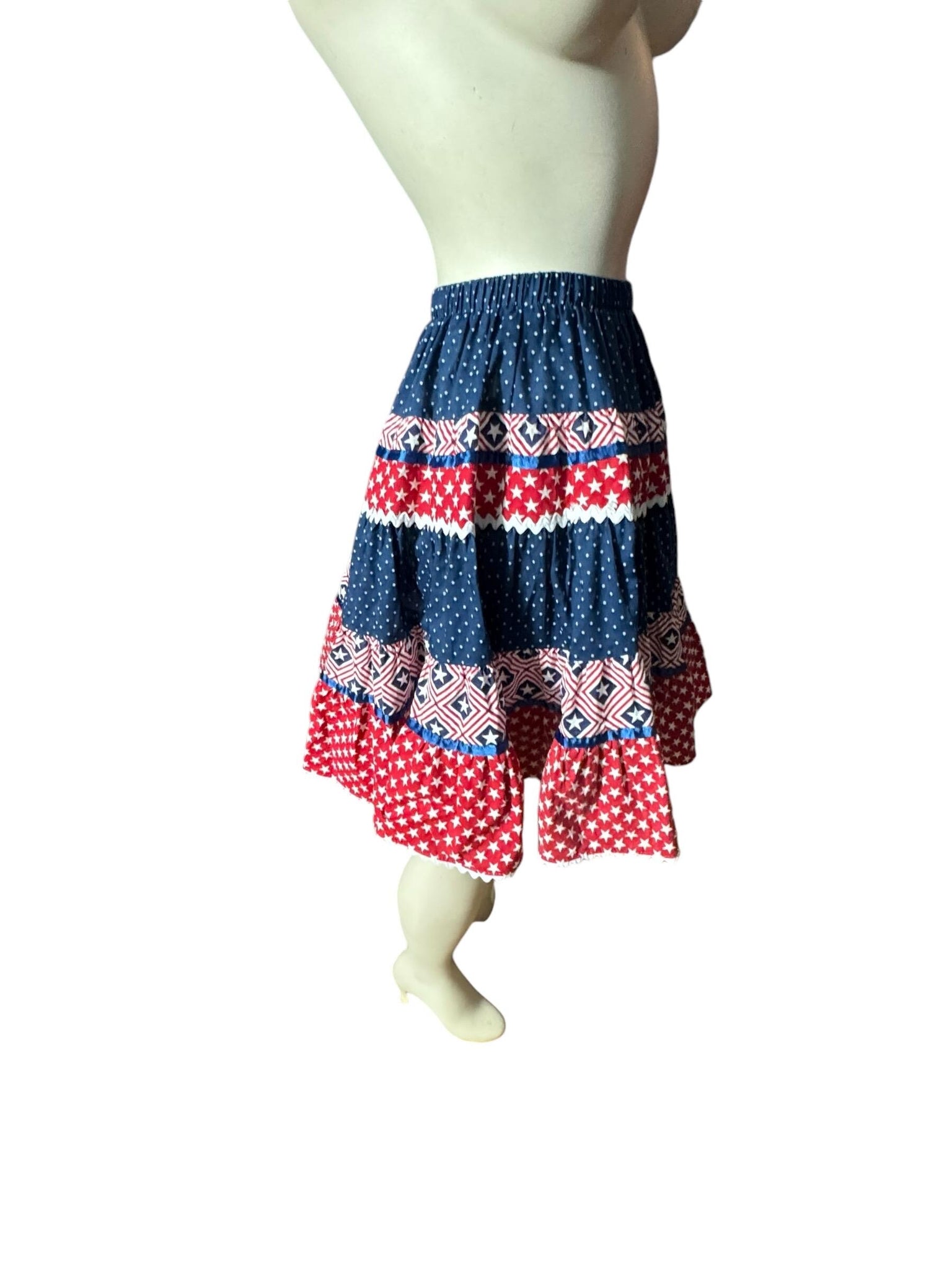 Vintage American square dance skirt S