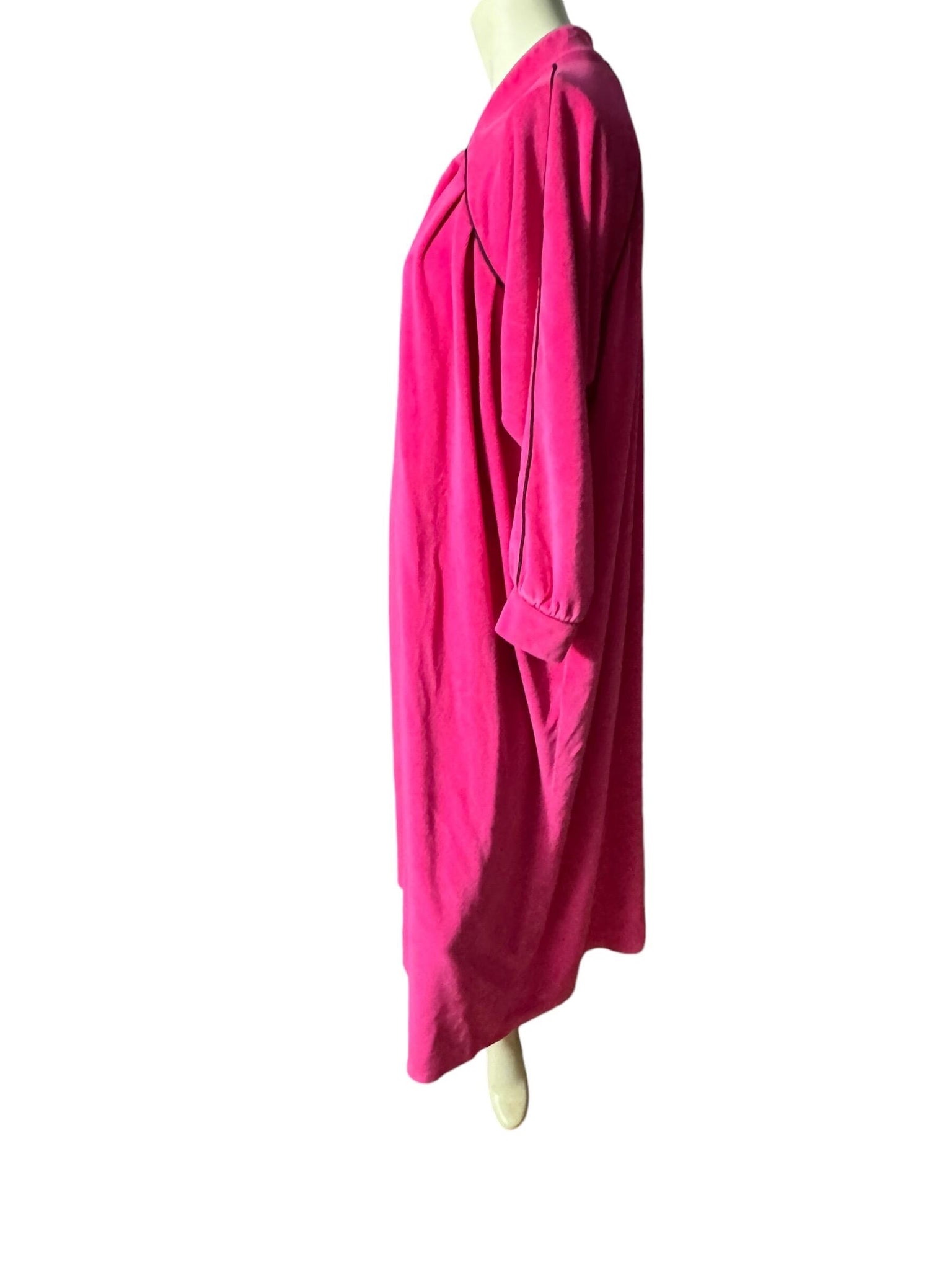 Vintage hot pink lounge robe L Xl