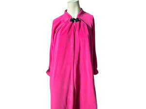 Vintage hot pink lounge robe L Xl