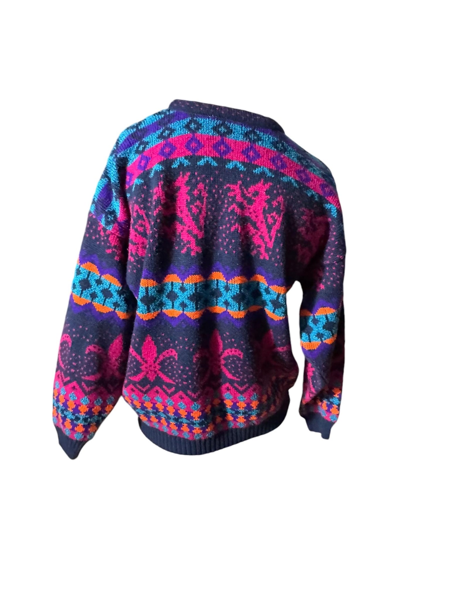 Vintage 80's dragon sweater L 955