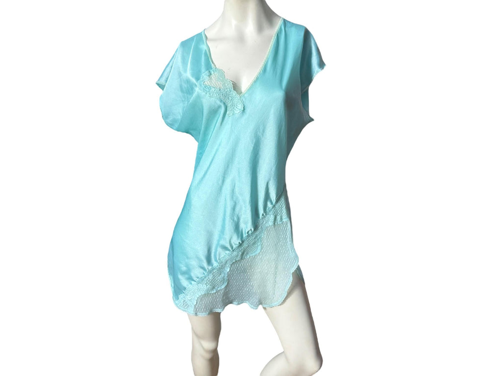 Vintage 80's short nightgown M Samye