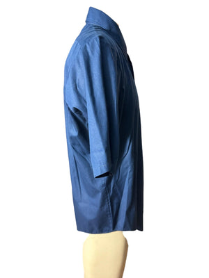 Vintage men’s 70's blue dress shirt M Kent by Arrow