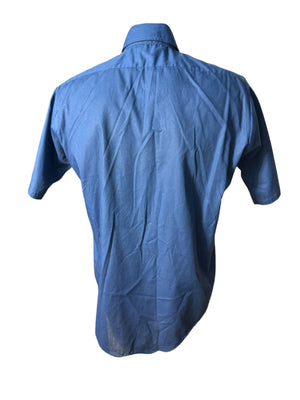 Vintage men’s 70's blue dress shirt M Kent by Arrow
