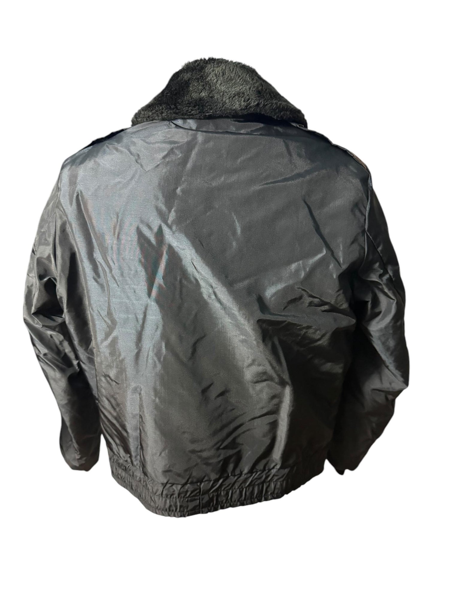 Vintage men's black puffer coat 42 Blaster
