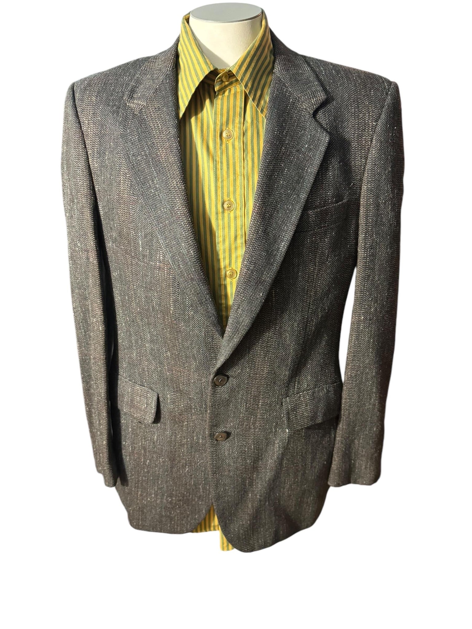 Vintage men's suit jacket 40 Scottish loomed