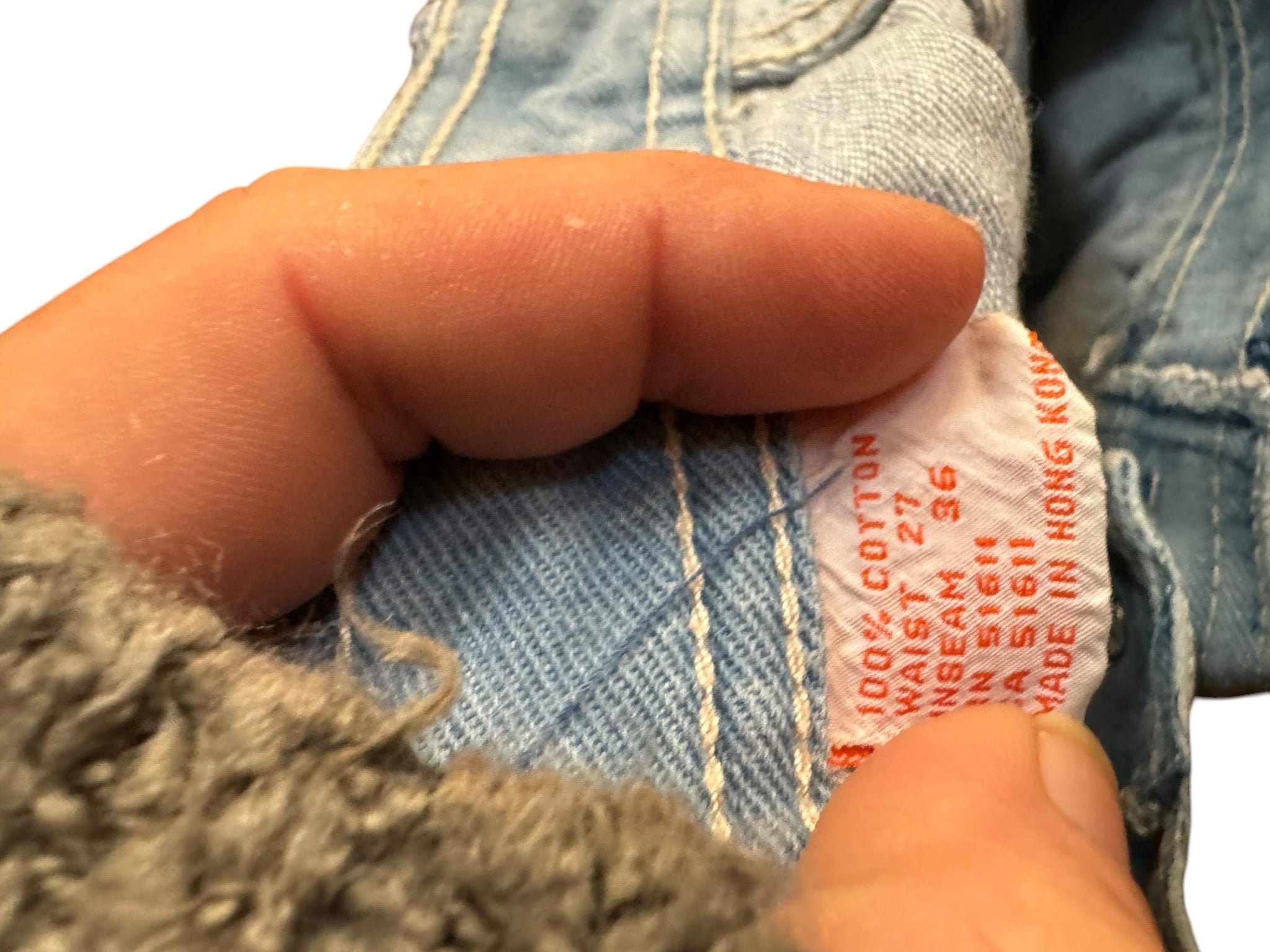 Vintage 70's French Star high waist jeans 26