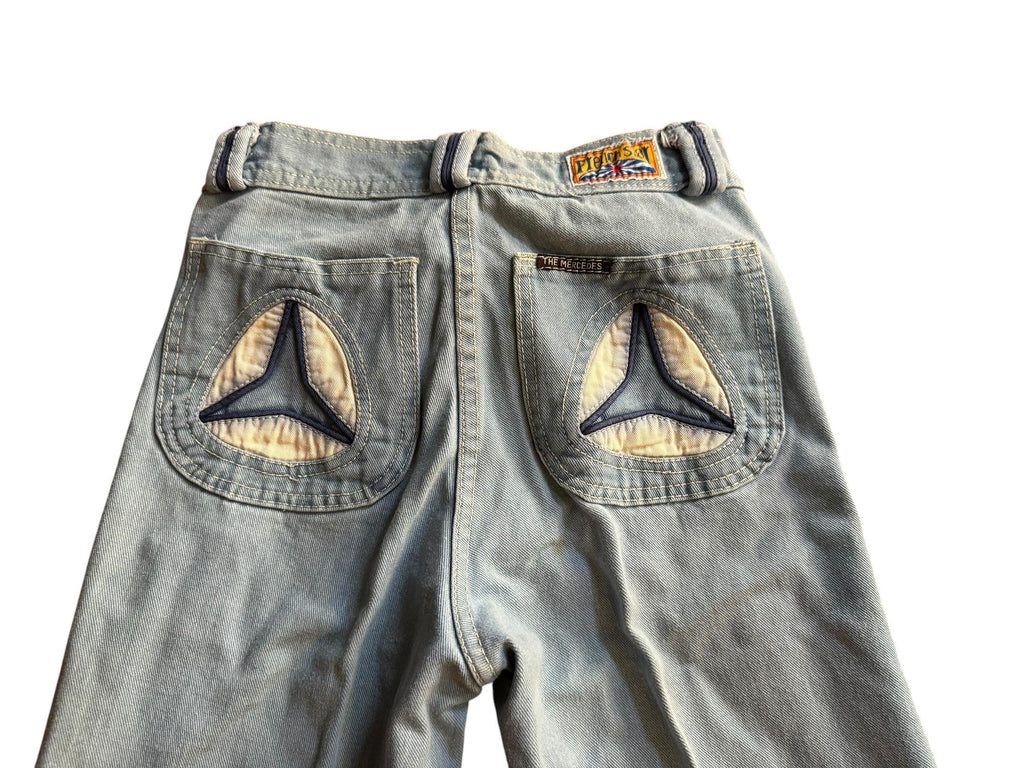 Vintage 70's French Star high waist jeans 26