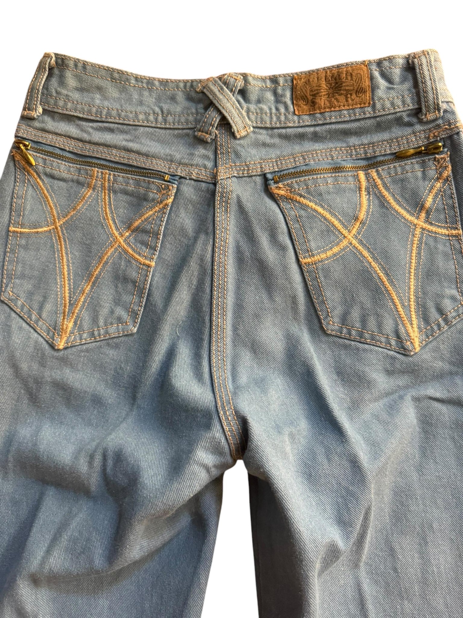 Vintage 70's French Star high waist jeans 27
