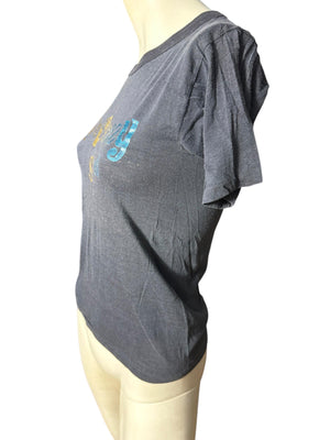 Vintage 70's women's Crazy Gal t shirt S