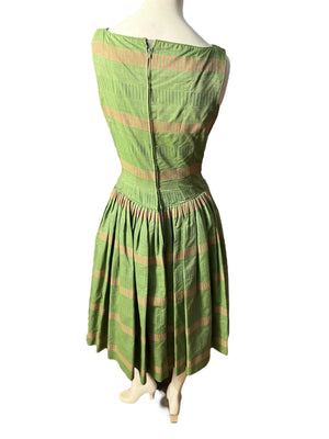 Vintage maroon 70's knit dress L