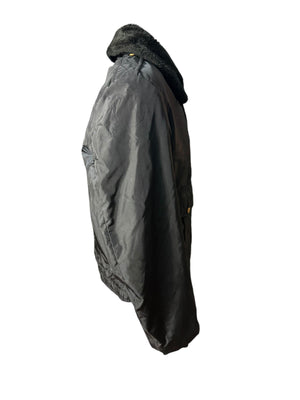 Vintage men's black puffer coat 42 Blaster