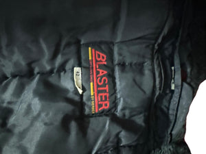 Vintage men's black puffer coat 42 Blaster