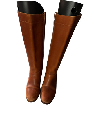 Vintage brown knee boots 8 Brazil