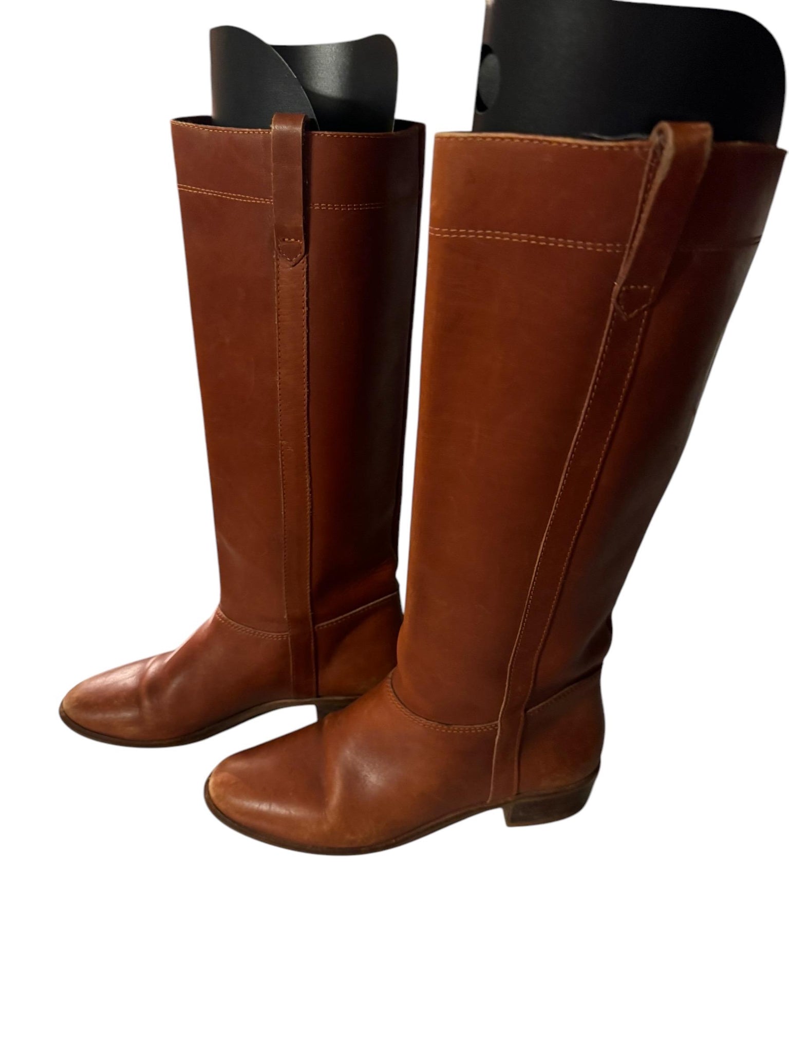 Vintage brown knee boots 8 Brazil