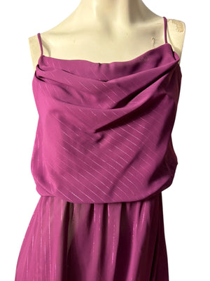 Vintage 70's disco dress M L.T.D. by Roberta
