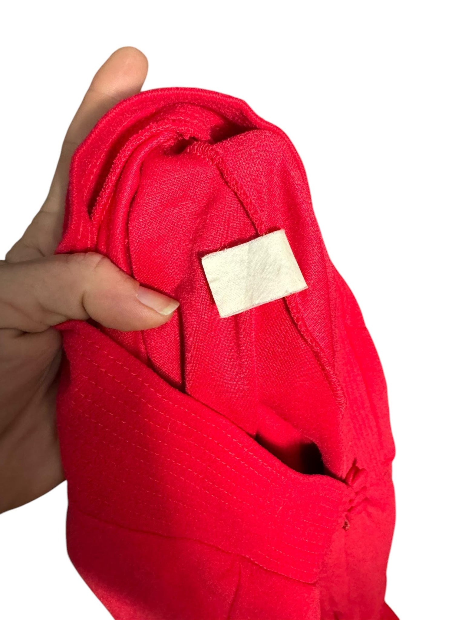 Vintage 70's red lounge robe M