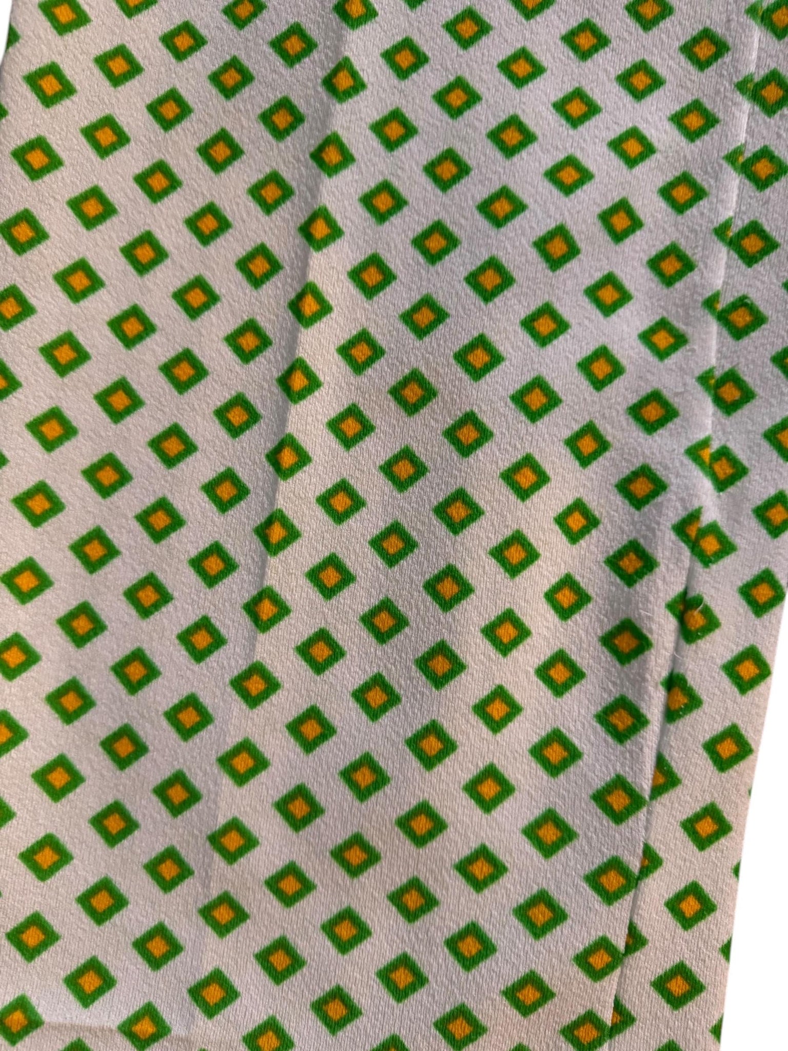 Vintage 70's diamond pattern pants M L