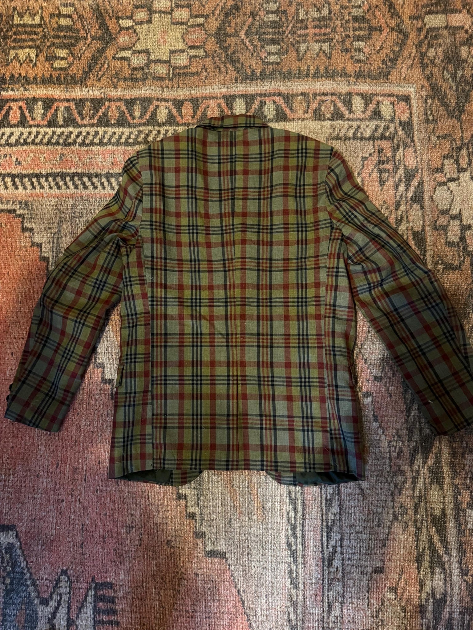 Vintage kids plaid suit jacket John Wells