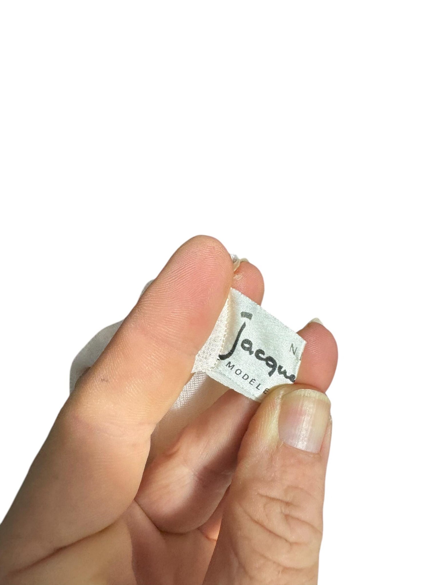 Vintage 60's pink lace bed jacket S Jacque Orsim