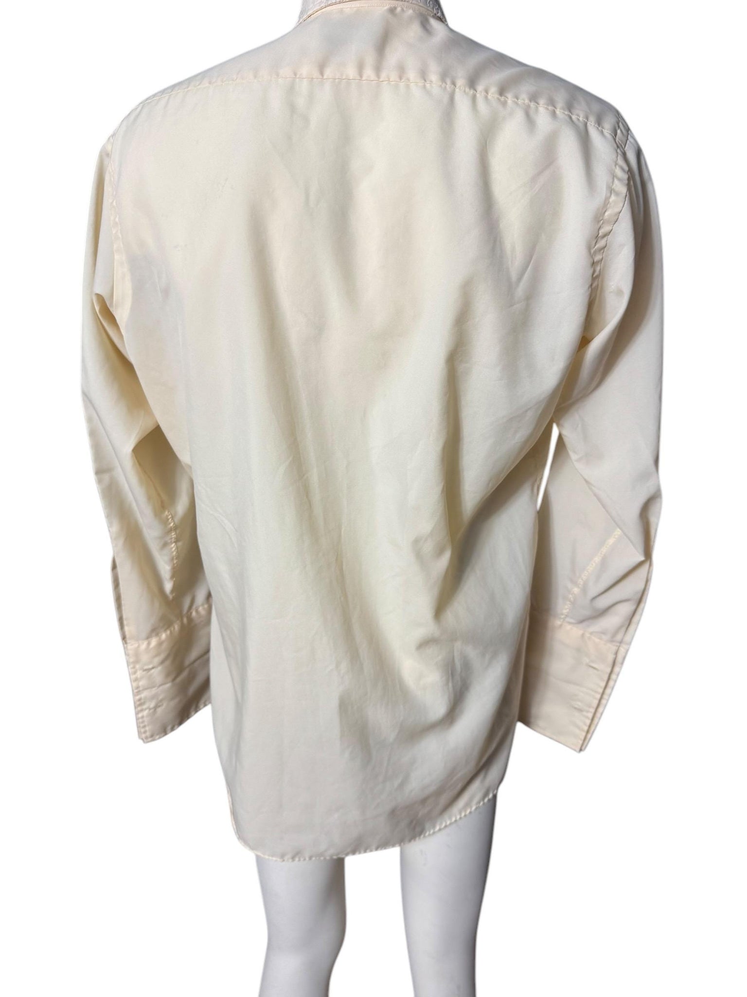Vintage tuxedo shirt Oscar de la Renta 16 1/2 / 34