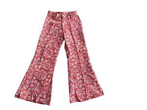 Vintage 70's kids red bell bottoms 8 Plasymore