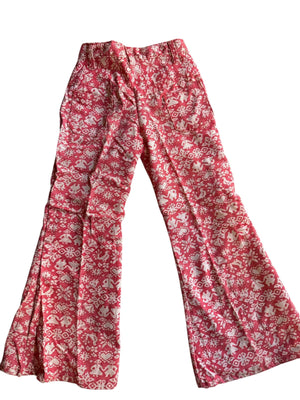 Vintage 70's kids red bell bottoms 8 Plasymore