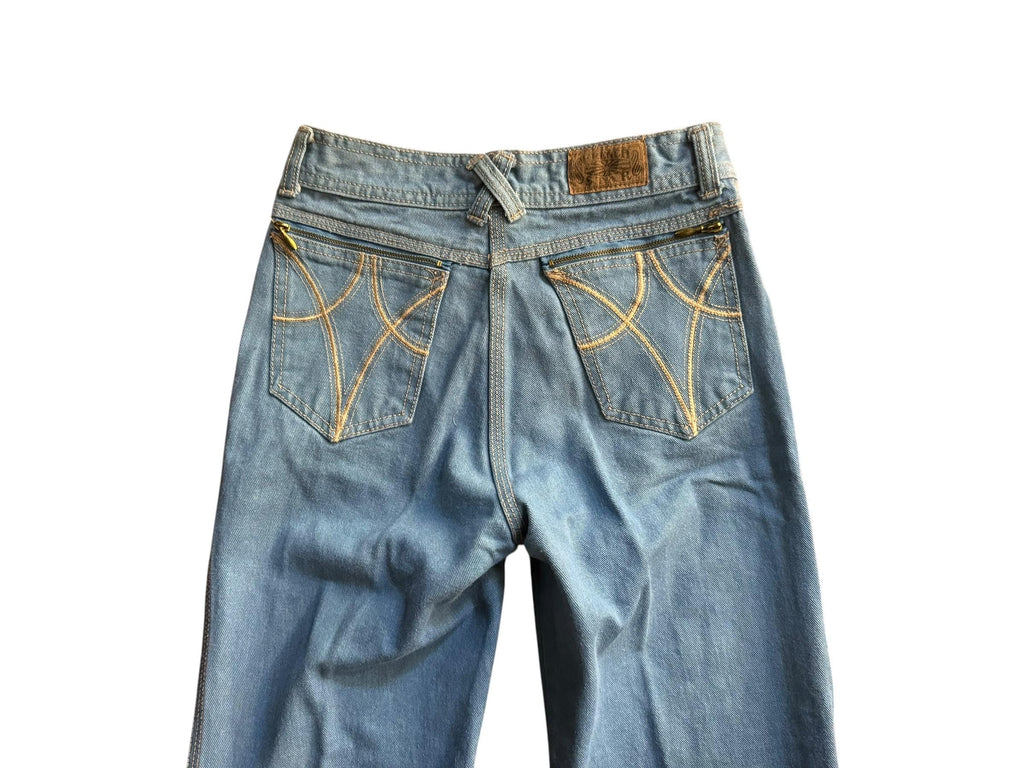 Vintage 70's French Star high waist jeans 27
