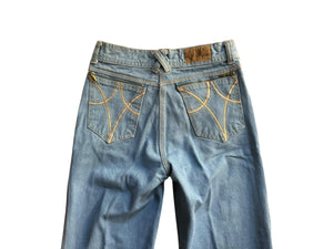 Vintage 70's French Star high waist jeans 27