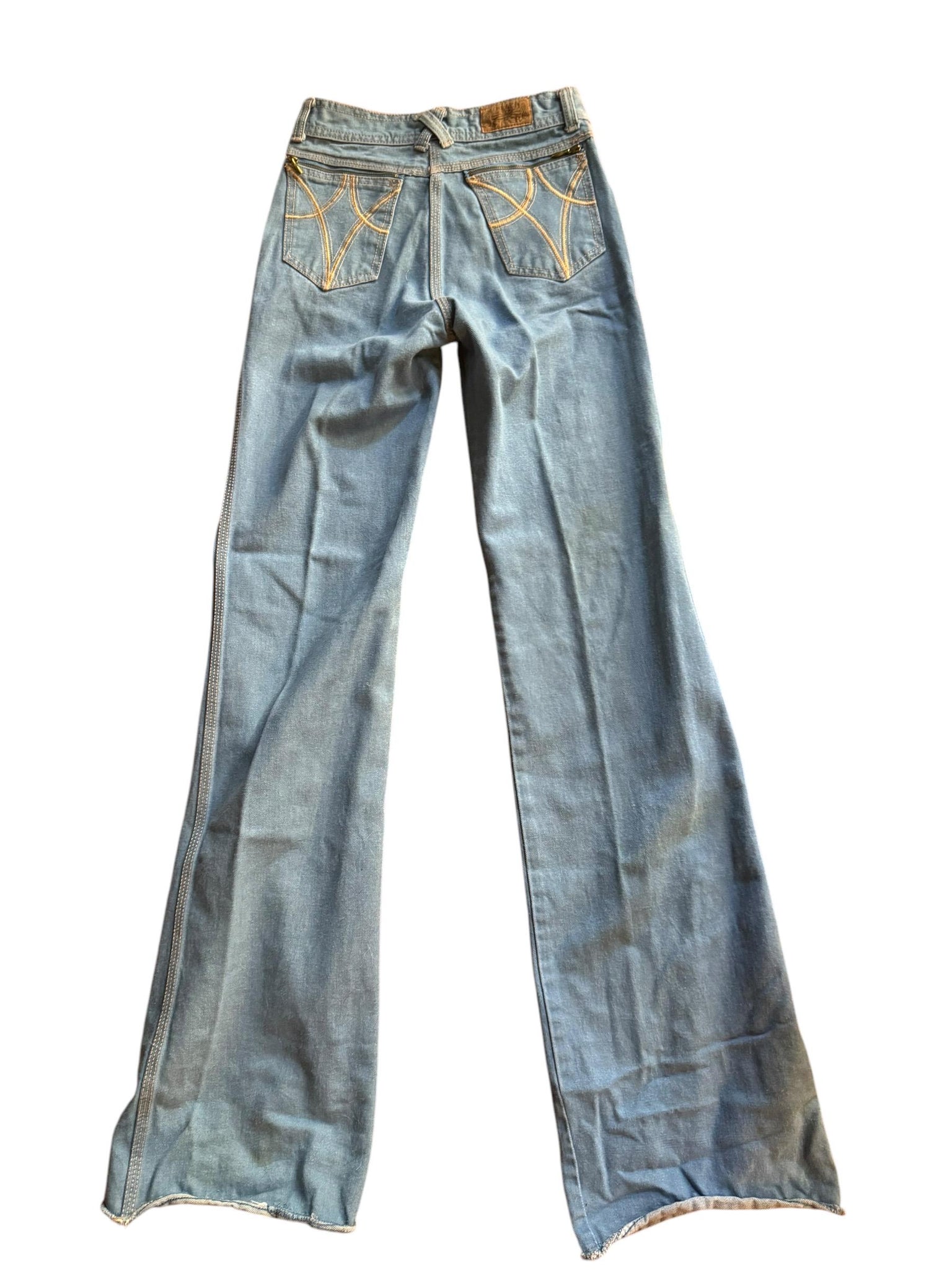 Vintage 70's French Star high waist jeans 27