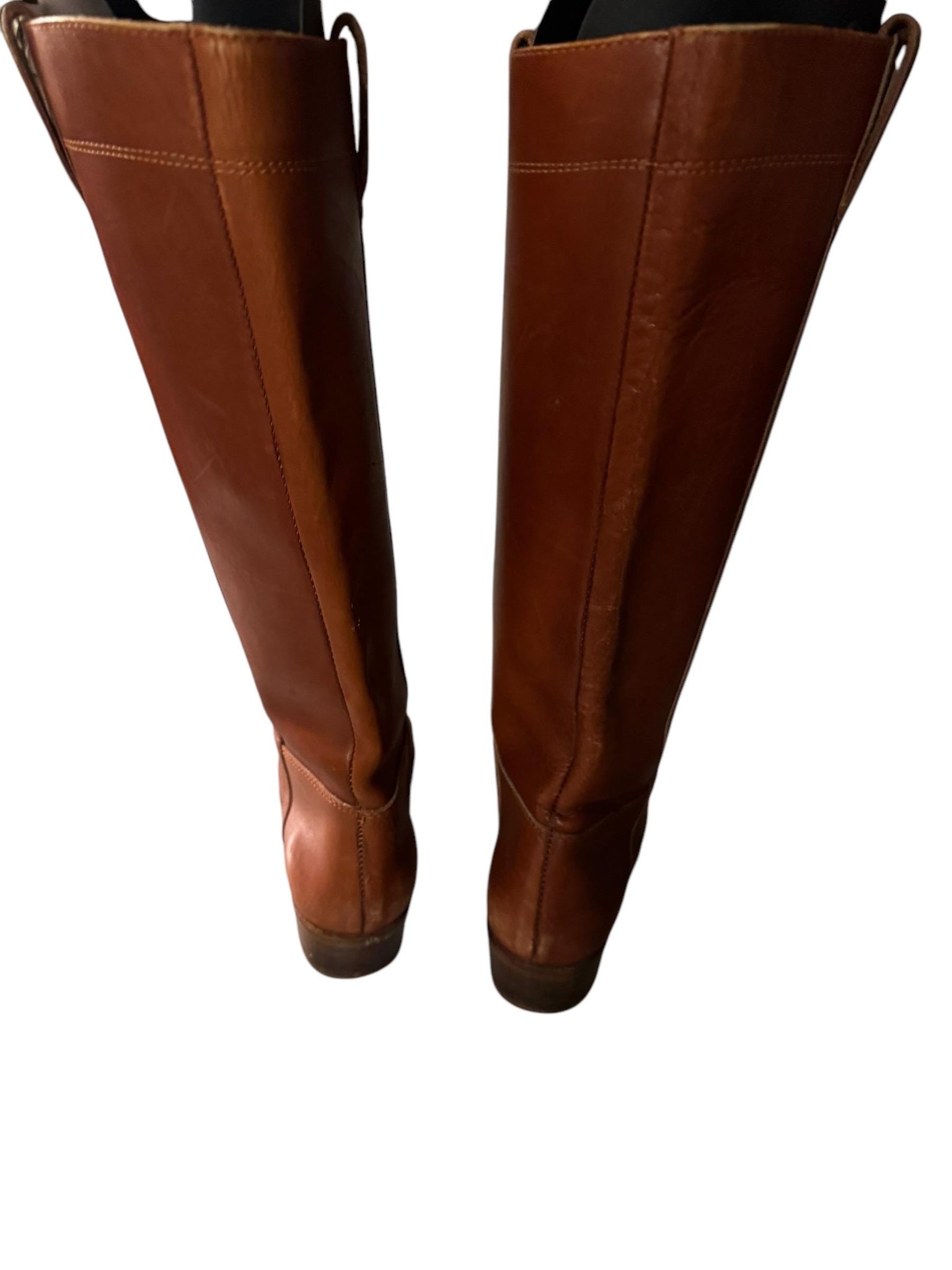 Vintage brown knee boots 8 Brazil