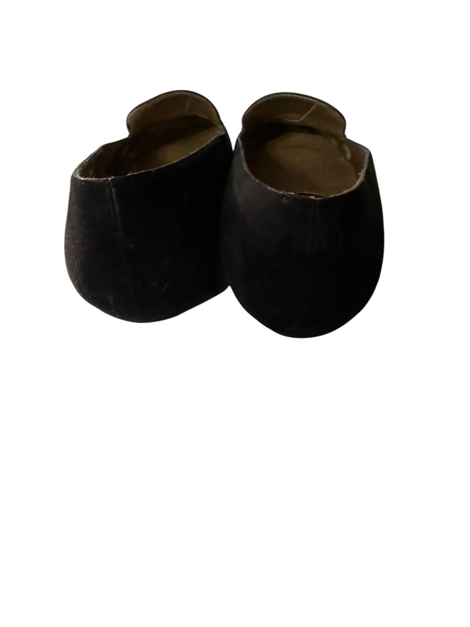 Vintage black suede bling flats shoes 5.5 Proxy
