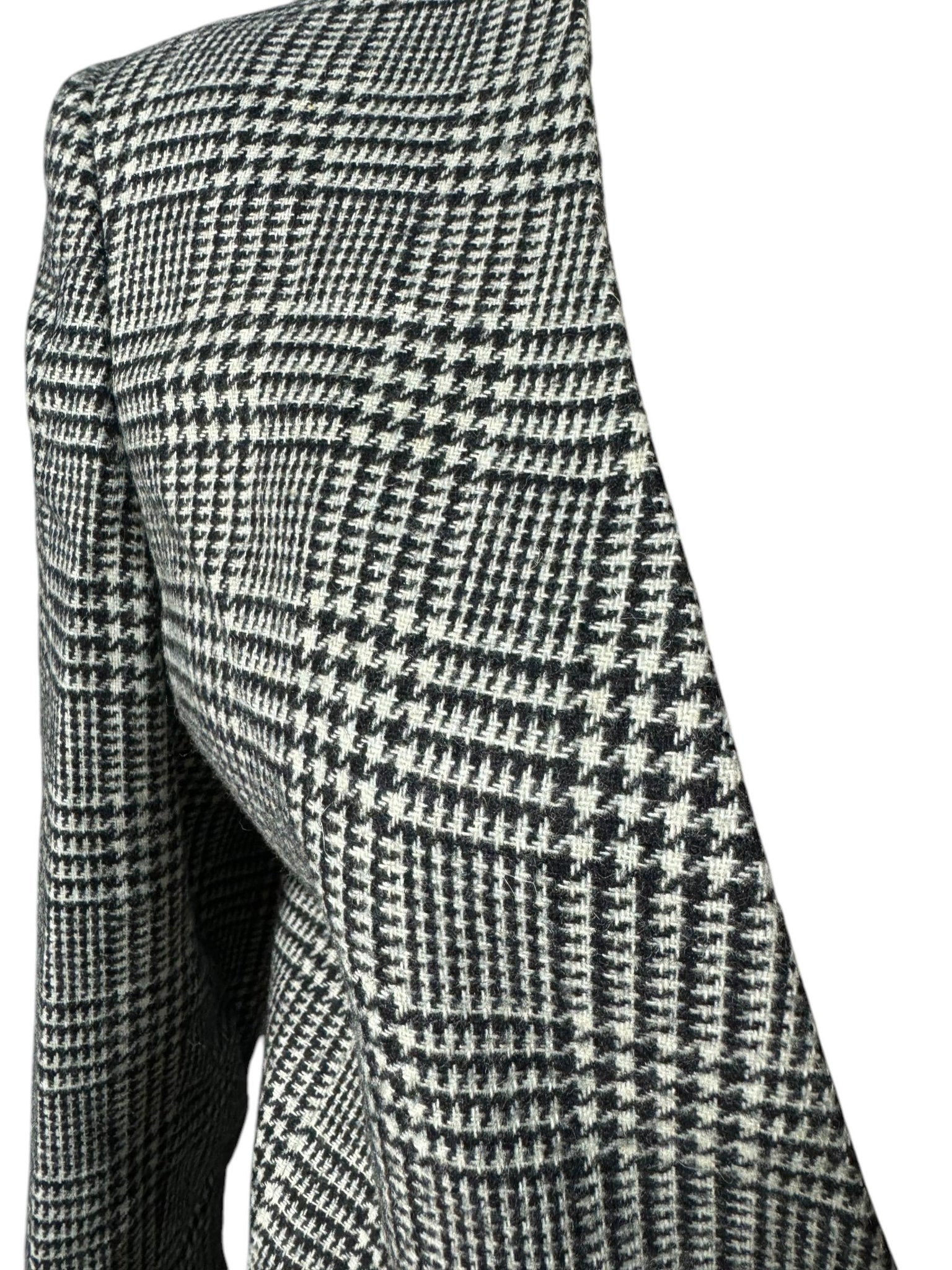 Vintage 80's black & white blazer Sasson 10
