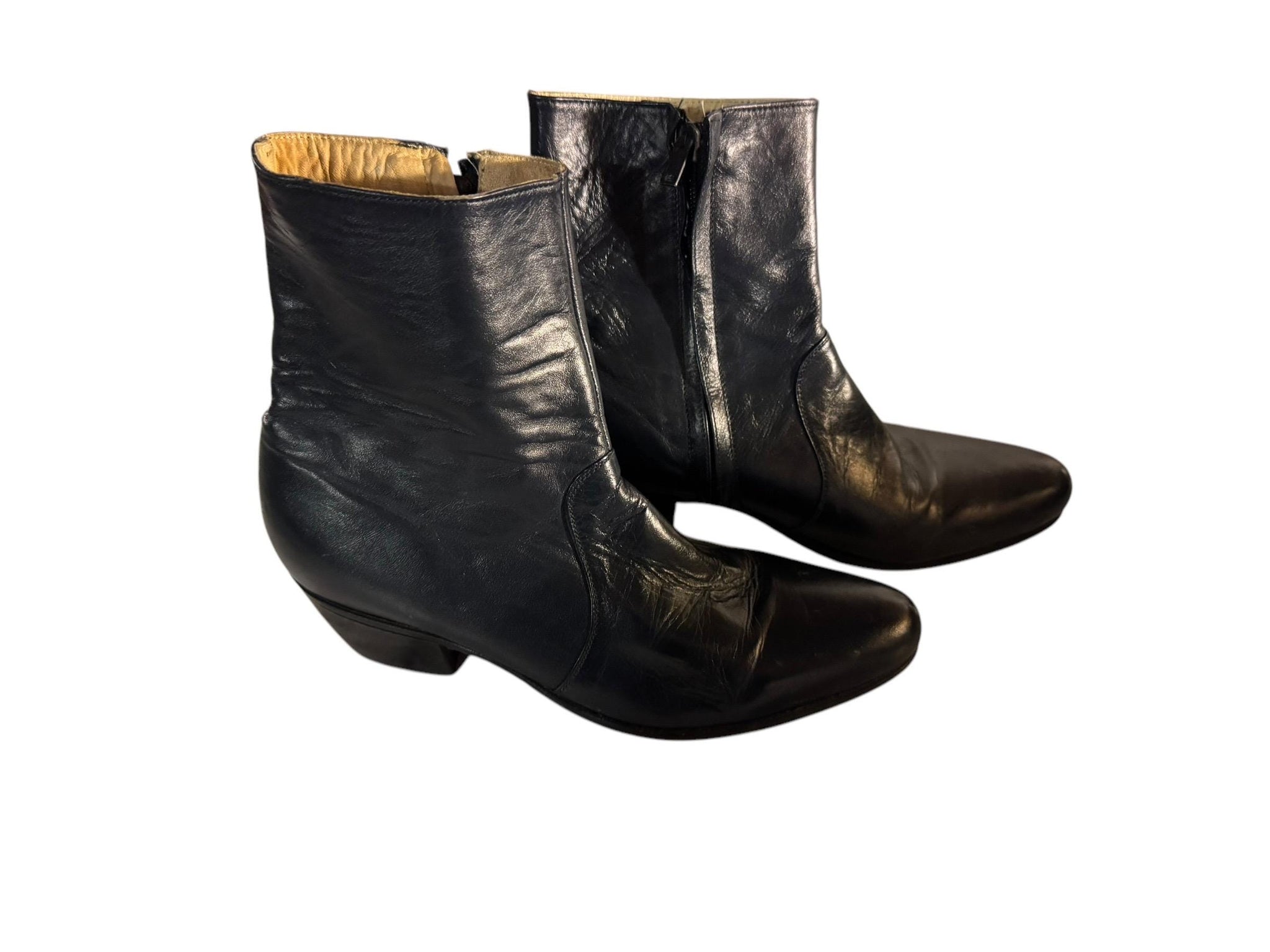 Vintage 70’s navy blue boots M 6 W 7.5