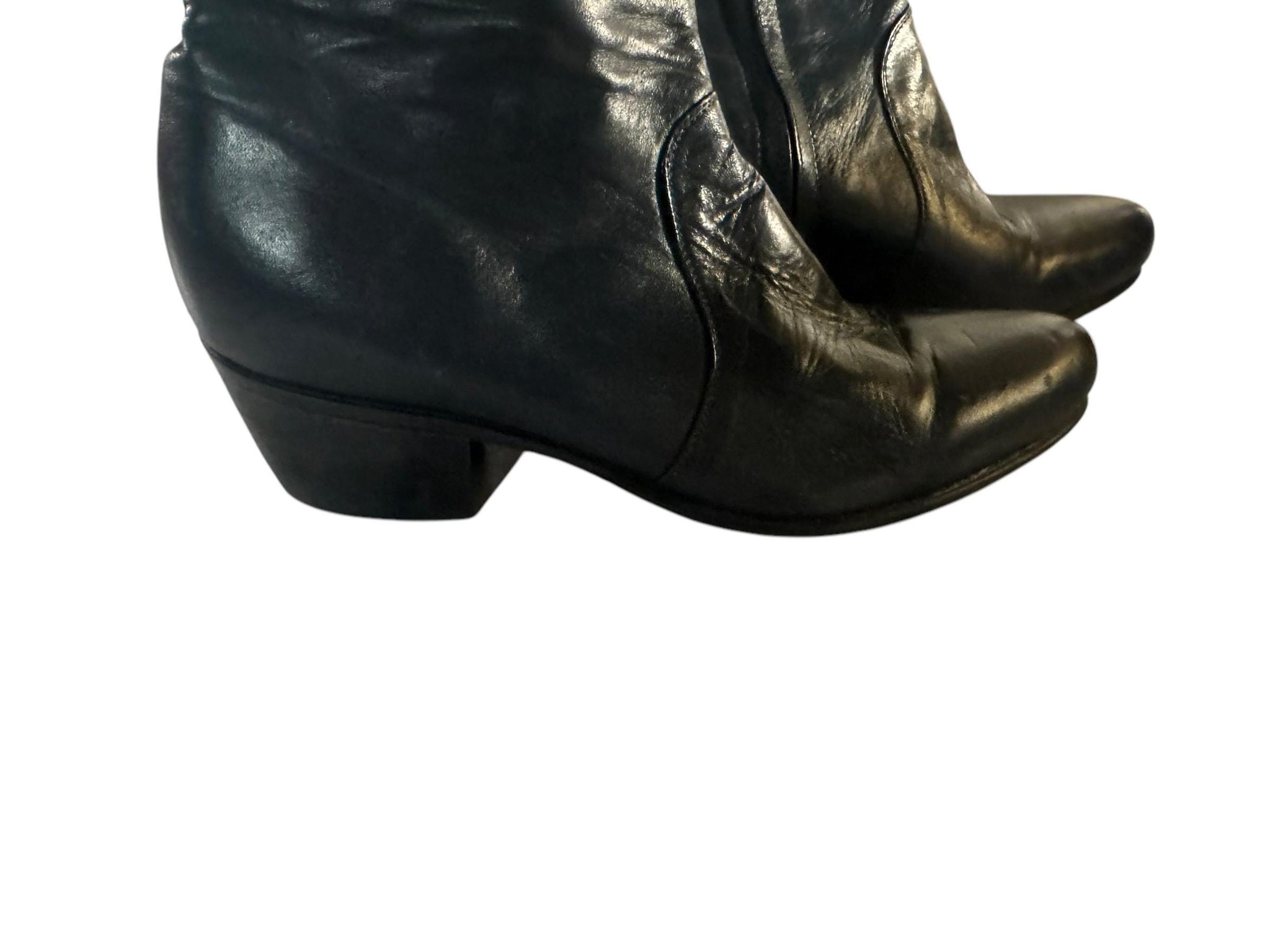 Vintage 70’s navy blue boots M 6 W 7.5