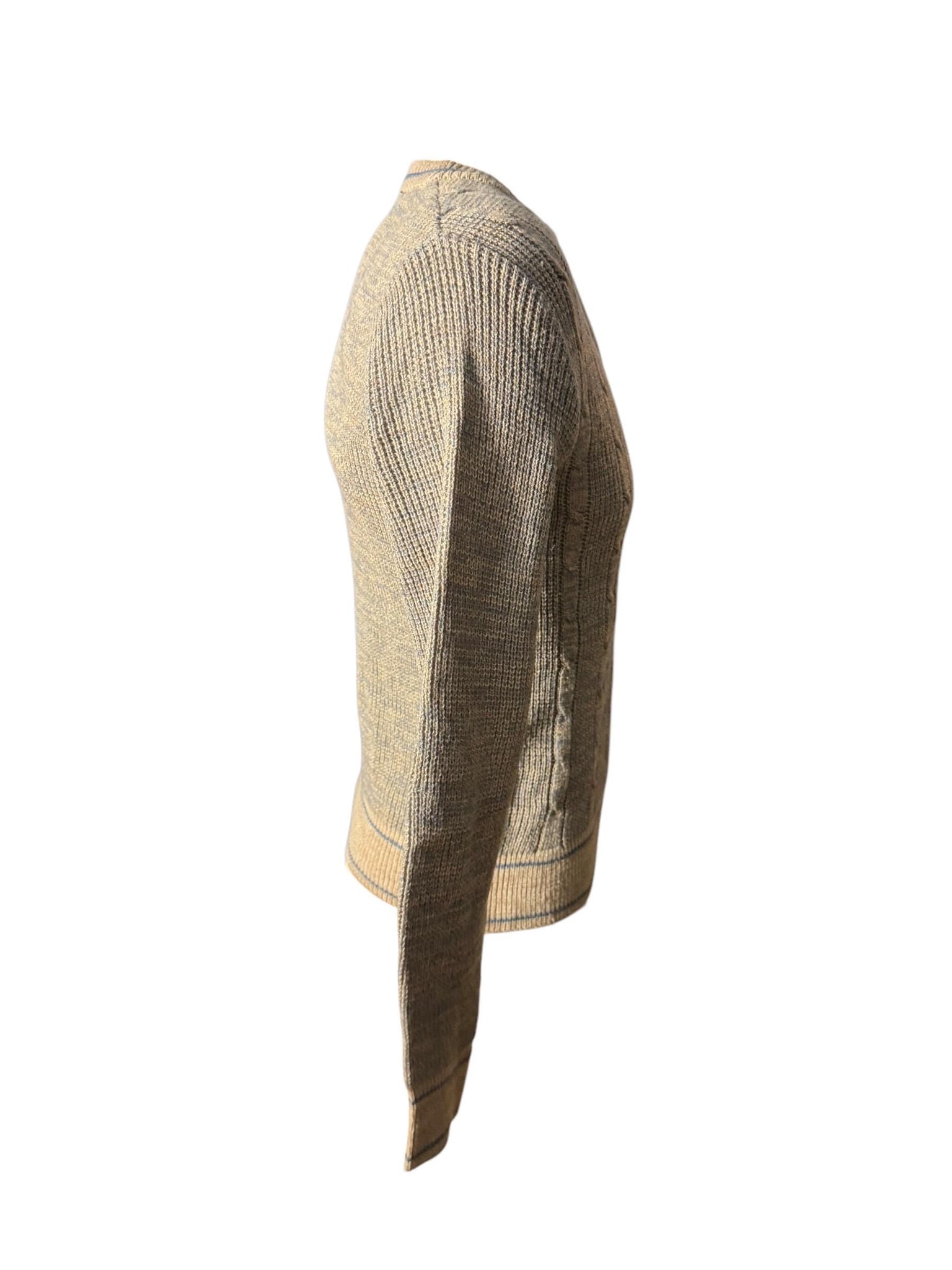 Vintage 70's men's V neck sweater M Kennington