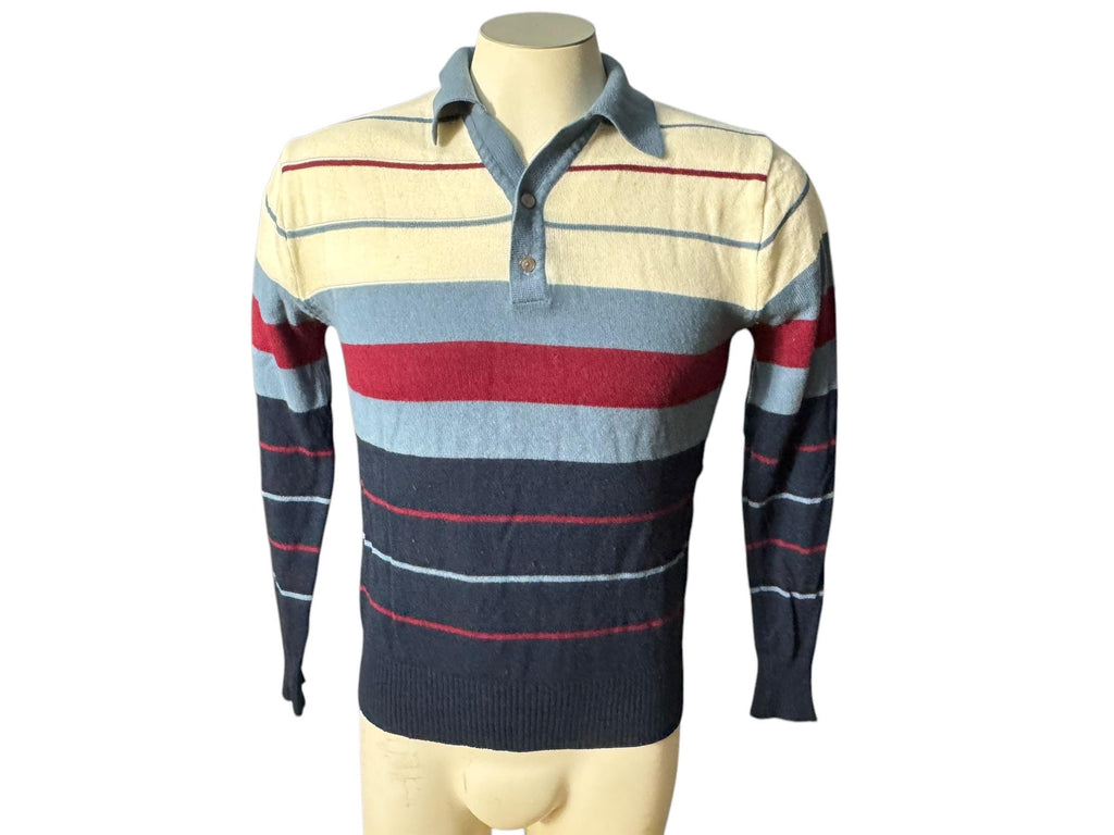 Vintage 70's men's Maison Blanche sweater L