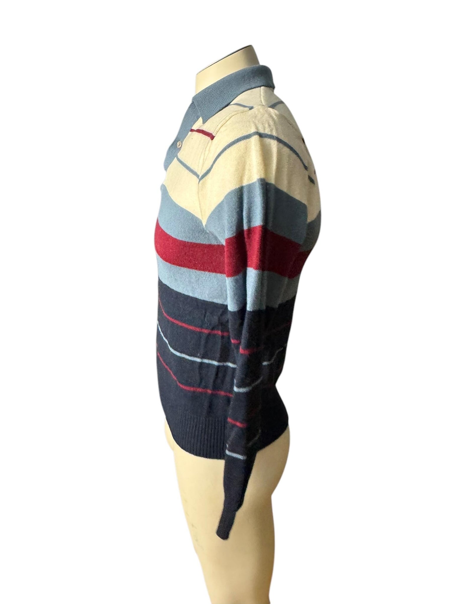 Vintage 70's men's Maison Blanche sweater L