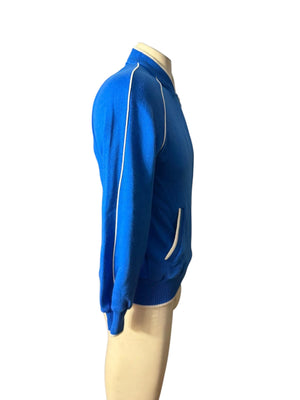 Vintage 70's 80's blue athletic jacket M Jumpin Jax