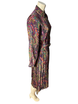 Vintage 80's floral dress 10 Lady Carol