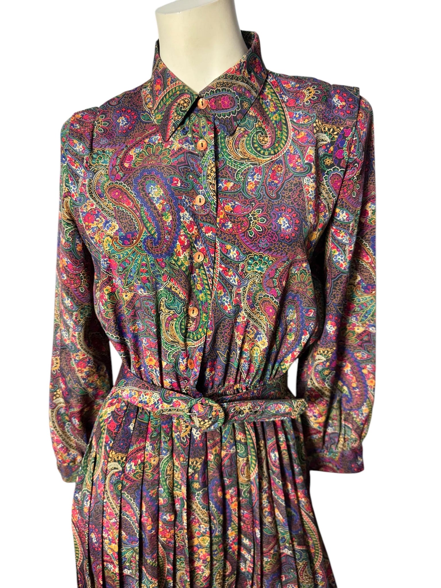 Vintage 80's floral dress 10 Lady Carol