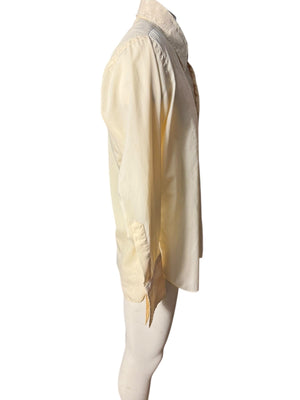 Vintage tuxedo shirt Oscar de la Renta 16 1/2 / 34