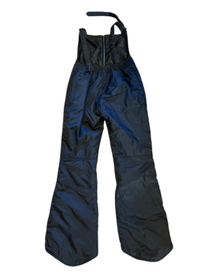 Vintage 70's ski overalls L black JCPenney