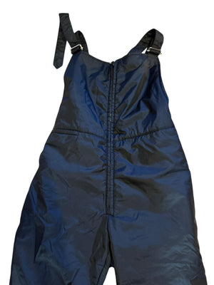 Vintage 70's ski overalls L black JCPenney
