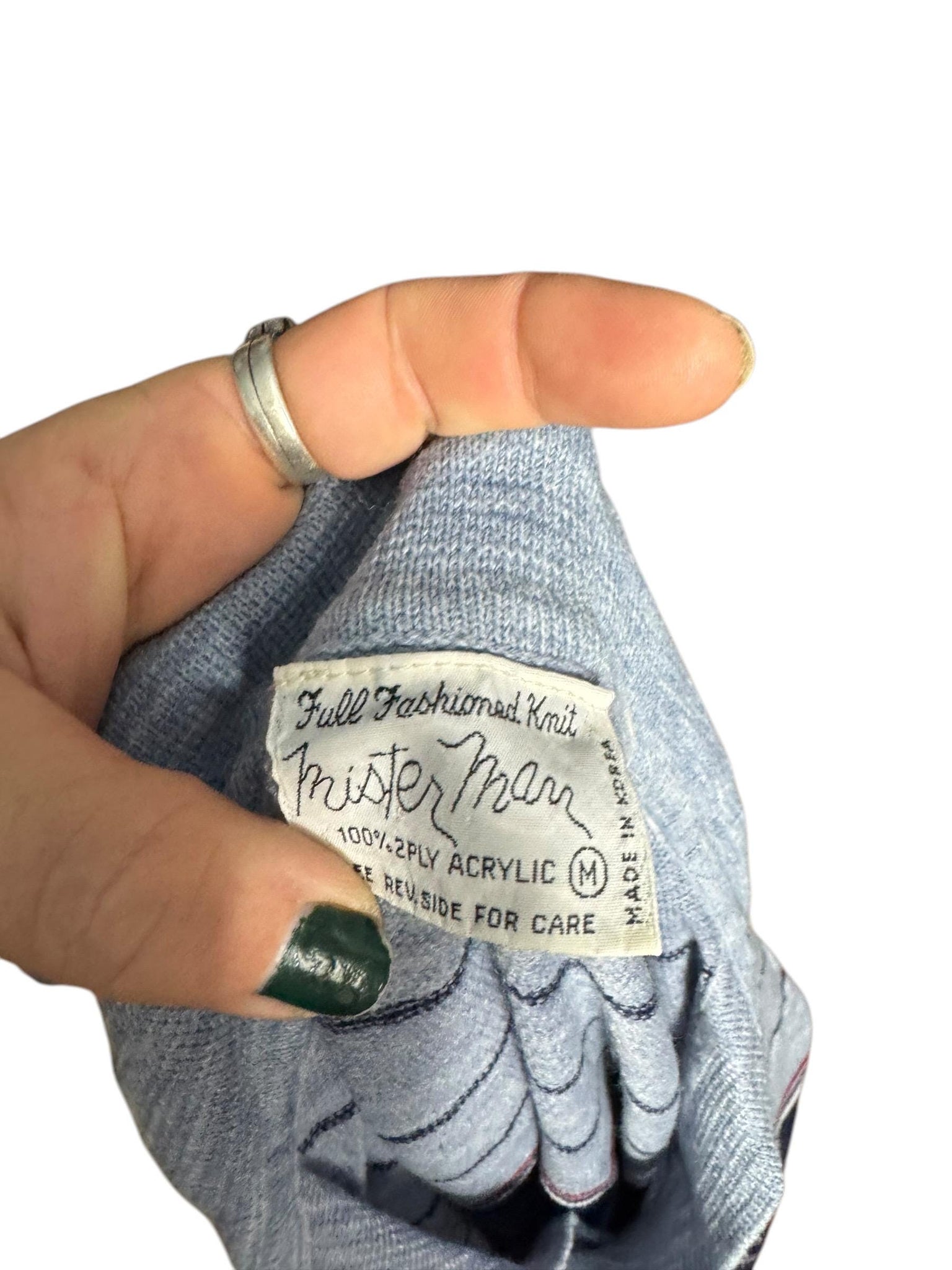 Vintage 70's men’s sweater M Mister Man